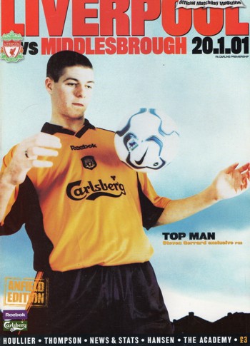 Match programme